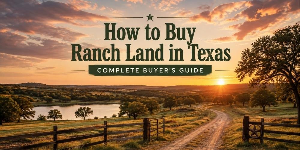 How to Buy Ranch Land in Texas